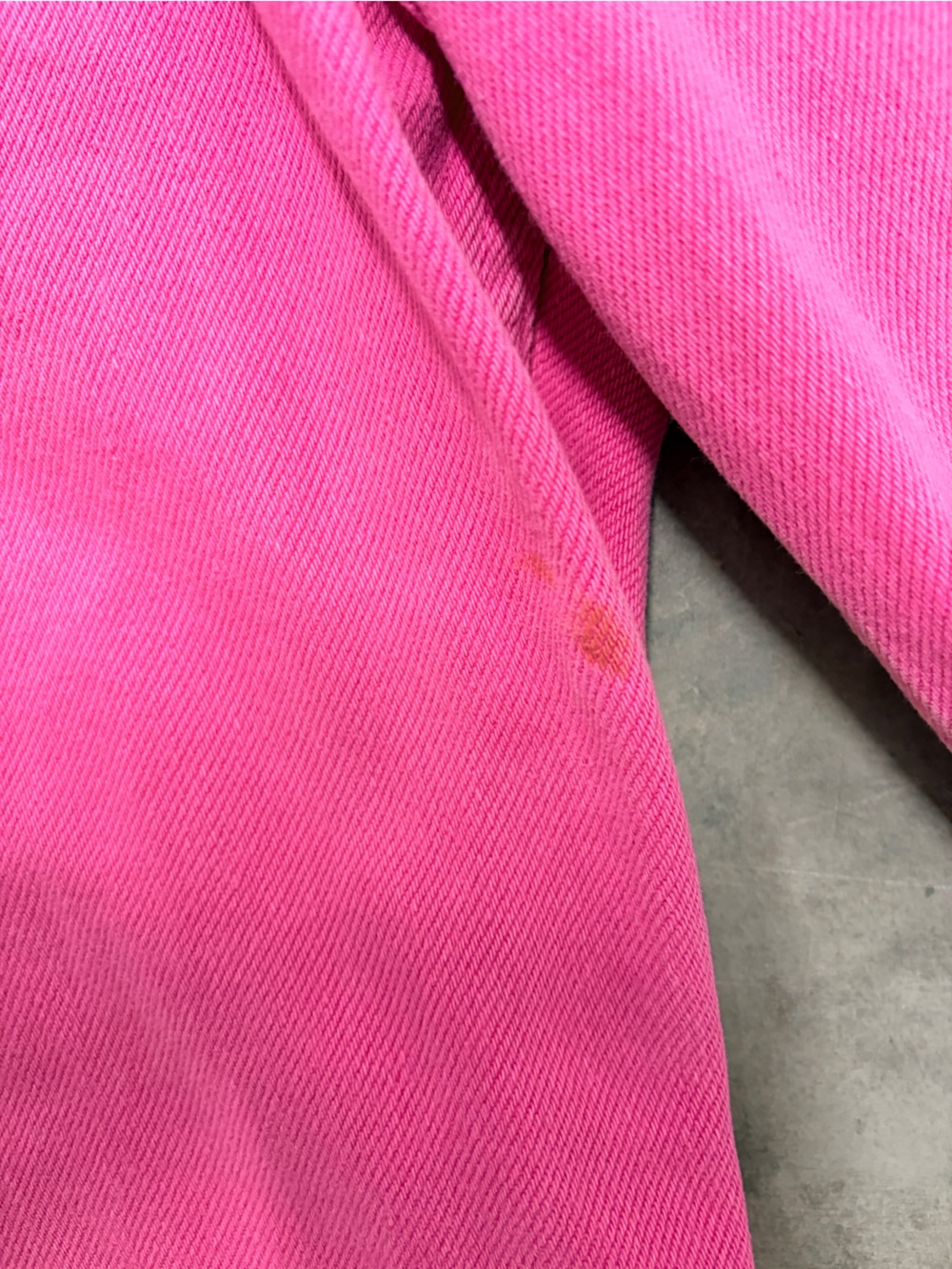 Zara Hot Pink Wide-Leg Jeans - Picture 2 of 3